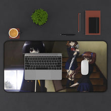 Load image into Gallery viewer, Mei,Yukari and Izumi Mouse Pad (Desk Mat) With Laptop