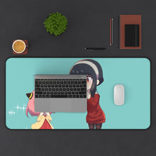 Load image into Gallery viewer, Spy x Family Anya Forger, Yor Forger Mouse Pad (Desk Mat) With Laptop