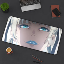 Load image into Gallery viewer, Kirari Momobami Mouse Pad (Desk Mat) On Desk