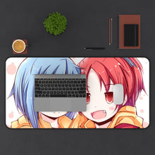 Load image into Gallery viewer, Puella Magi Madoka Magica Sayaka Miki Mouse Pad (Desk Mat) Background