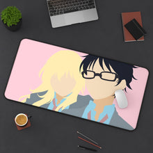 Load image into Gallery viewer, Your Lie In April Mouse Pad (Desk Mat) On Desk