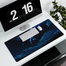 Load image into Gallery viewer, Your Name. Mouse Pad (Desk Mat) With Laptop