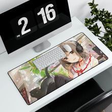 Load image into Gallery viewer, Anime Girl Mouse Pad (Desk Mat) With Laptop