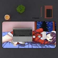 Load image into Gallery viewer, Monogatari (Series) Mouse Pad (Desk Mat) With Laptop