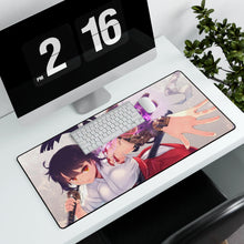 Load image into Gallery viewer, Anime Girl Mouse Pad (Desk Mat) With Laptop