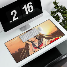 Load image into Gallery viewer, Anime Headphones Mouse Pad (Desk Mat) With Laptop