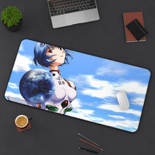 Load image into Gallery viewer, Neon Genesis Evangelion Mouse Pad (Desk Mat) On Desk