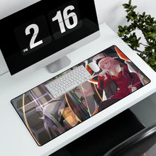 Load image into Gallery viewer, Zero Two Mouse Pad (Desk Mat) With Laptop