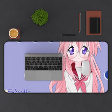 Load image into Gallery viewer, Lucky Star Miyuki Takara Mouse Pad (Desk Mat) With Laptop