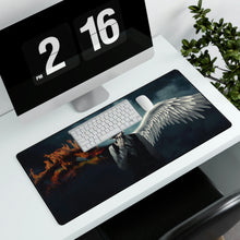 Load image into Gallery viewer, Ken Kaneki, Wings, Mask, Tokyo, Ghoul, Mouse Pad (Desk Mat)