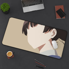 Load image into Gallery viewer, Megumi Kato Minimalist Mouse Pad (Desk Mat) On Desk