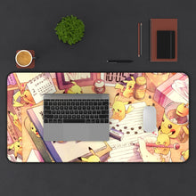 Load image into Gallery viewer, Anime Pokémon Mouse Pad (Desk Mat) With Laptop