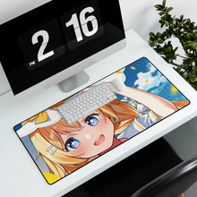 Load image into Gallery viewer, Anime Girl Mouse Pad (Desk Mat) With Laptop