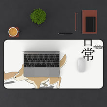 Load image into Gallery viewer, Nichijō Mouse Pad (Desk Mat) With Laptop