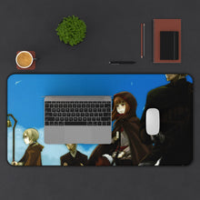 Load image into Gallery viewer, Spice And Wolf Mouse Pad (Desk Mat) With Laptop
