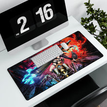 Load image into Gallery viewer, Black Rock Shooter Mouse Pad (Desk Mat)