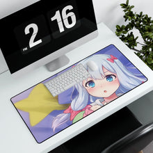 Load image into Gallery viewer, EroManga-Sensei Mouse Pad (Desk Mat) With Laptop