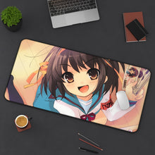 Load image into Gallery viewer, The Melancholy Of Haruhi Suzumiya Mouse Pad (Desk Mat) On Desk