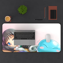 Load image into Gallery viewer, That Time I Got Reincarnated As A Slime Mouse Pad (Desk Mat) With Laptop