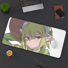 Load image into Gallery viewer, Is It Wrong To Try To Pick Up Girls In A Dungeon? Mouse Pad (Desk Mat) On Desk