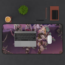 Load image into Gallery viewer, Goblin Slayer Dwarf Shaman, Goblin Slayer, High Elf Archer, Lizard Priest, Priestess Mouse Pad (Desk Mat) With Laptop