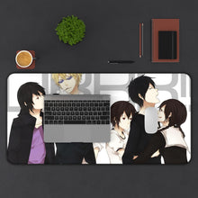 Load image into Gallery viewer, Durarara!! Mouse Pad (Desk Mat) With Laptop