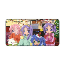 Load image into Gallery viewer, Lucky Star Konata Izumi, Kagami Hiiragi, Tsukasa Hiiragi, Miyuki Takara, Akira Kogami Mouse Pad (Desk Mat)