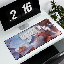 Load image into Gallery viewer, Anime Girl Mouse Pad (Desk Mat) With Laptop
