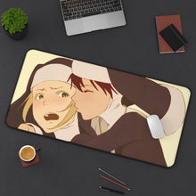 Load image into Gallery viewer, Fire Force Mouse Pad (Desk Mat) On Desk