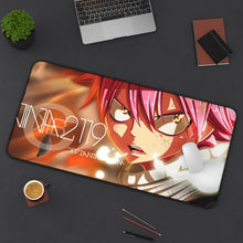 Load image into Gallery viewer, Fairy Tail Natsu Dragneel Mouse Pad (Desk Mat) On Desk