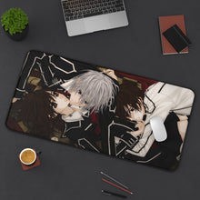 Load image into Gallery viewer, Love Triangle Mouse Pad (Desk Mat) On Desk