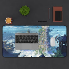 Load image into Gallery viewer, Anime City Mouse Pad (Desk Mat) With Laptop