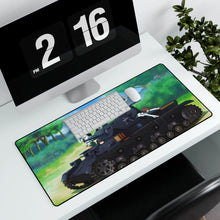 Load image into Gallery viewer, Girls und Panzer Mouse Pad (Desk Mat) With Laptop