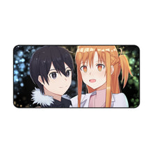 Load image into Gallery viewer, Sword Art Online Kazuto Kirigaya, Asuna Yuuki Mouse Pad (Desk Mat)