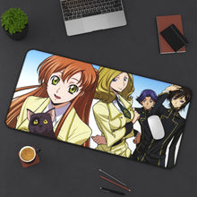 Load image into Gallery viewer, Code Geass Lelouch Lamperouge, Shirley Fenette Mouse Pad (Desk Mat) With Laptop