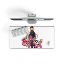 Load image into Gallery viewer, Anime Girl Mouse Pad (Desk Mat) On Desk
