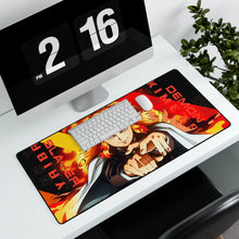 Load image into Gallery viewer, Kyojuro Rengoku Mouse Pad (Desk Mat)