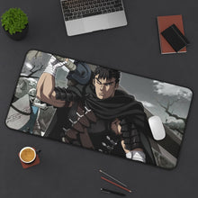 Load image into Gallery viewer, Berserk,Guts Mouse Pad (Desk Mat) On Desk