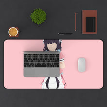 Load image into Gallery viewer, Blend S Maika Sakuranomiya Mouse Pad (Desk Mat) With Laptop