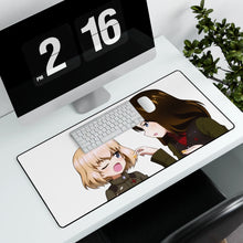 Load image into Gallery viewer, Girls und Panzer Mouse Pad (Desk Mat) With Laptop
