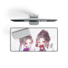 Load image into Gallery viewer, Mo Dao Zu Shi Mouse Pad (Desk Mat) On Desk