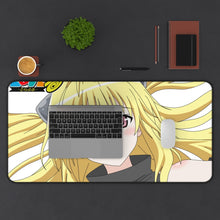 Load image into Gallery viewer, To Love-Ru Mouse Pad (Desk Mat) With Laptop