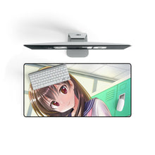 Load image into Gallery viewer, Anime Girl Mouse Pad (Desk Mat) On Desk