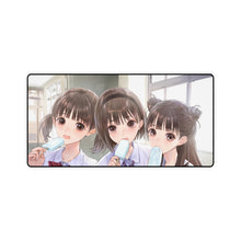 Load image into Gallery viewer, Anime Blue Reflection Mouse Pad (Desk Mat)