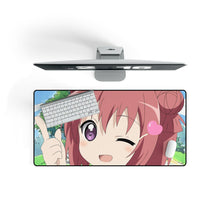 Load image into Gallery viewer, Yuru Yuri Mouse Pad (Desk Mat)