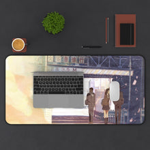 Load image into Gallery viewer, The Garden Of Words Mouse Pad (Desk Mat) With Laptop