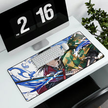 Load image into Gallery viewer, Giyu Tomioka, Kimetsu no Yaiba, Mouse Pad (Desk Mat)