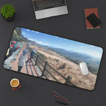 Load image into Gallery viewer, Laid-Back Camp Mouse Pad (Desk Mat) On Desk