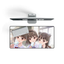 Load image into Gallery viewer, Anime Blue Reflection Mouse Pad (Desk Mat)