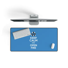 Load image into Gallery viewer, Girls und Panzer Mouse Pad (Desk Mat) On Desk